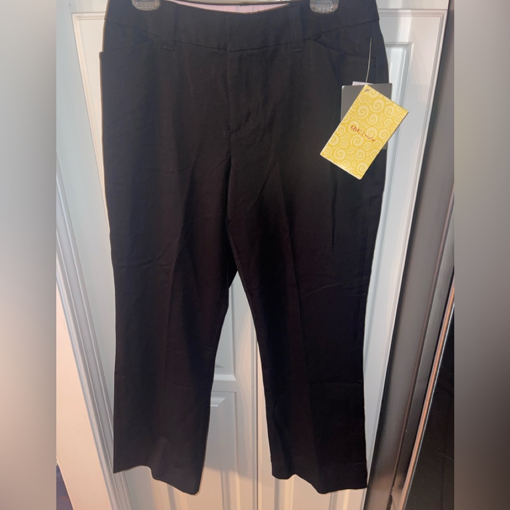 Motto QVC Womens Black Pants 12 NWT‎ Stretch